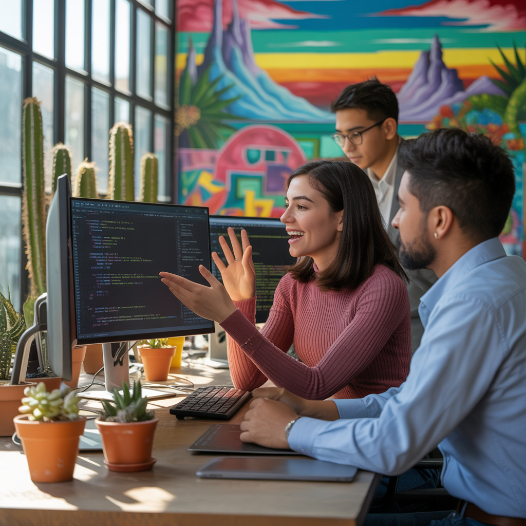 Equipo Netirva trabajando